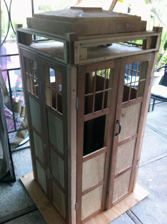 DIY Tardis Plans
 TARDIS Cabinet DIY Doctor Who Doctor who