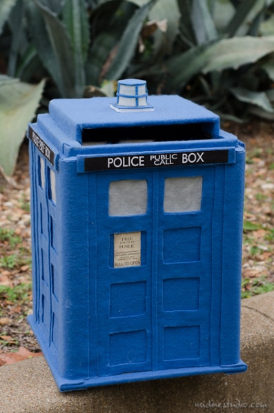 DIY Tardis Plans
 TARDIS card box tutorial diy TARDIS model plans