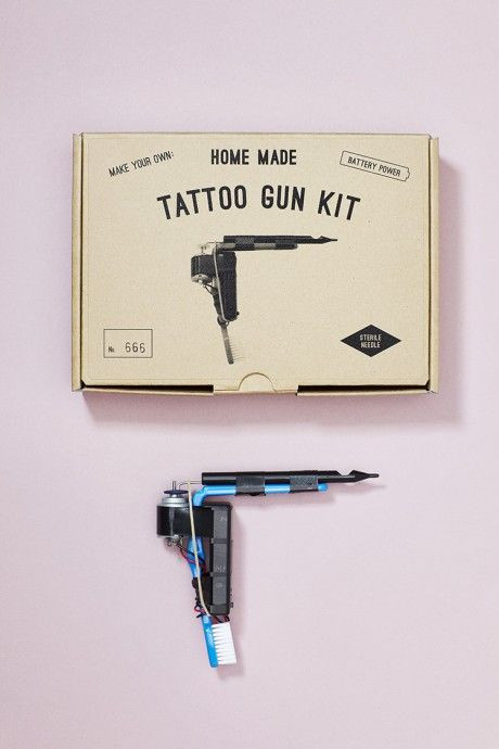 DIY Tattoo Kit
 HOME MADE TATTOO GUN KIT NOMAD CHIC sacral