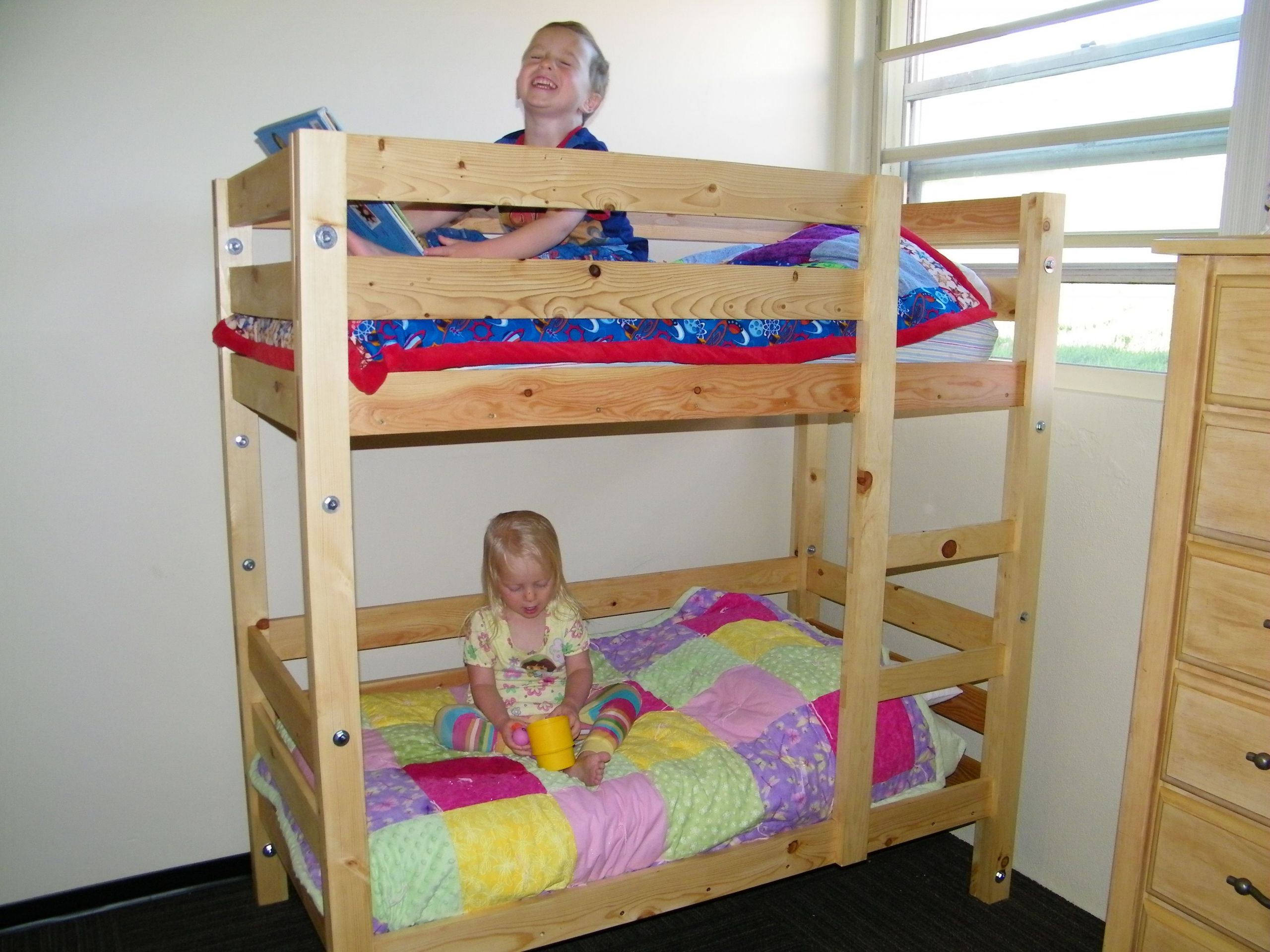 DIY Toddler Bed Plans
 Toddler Bunk Bed Plans