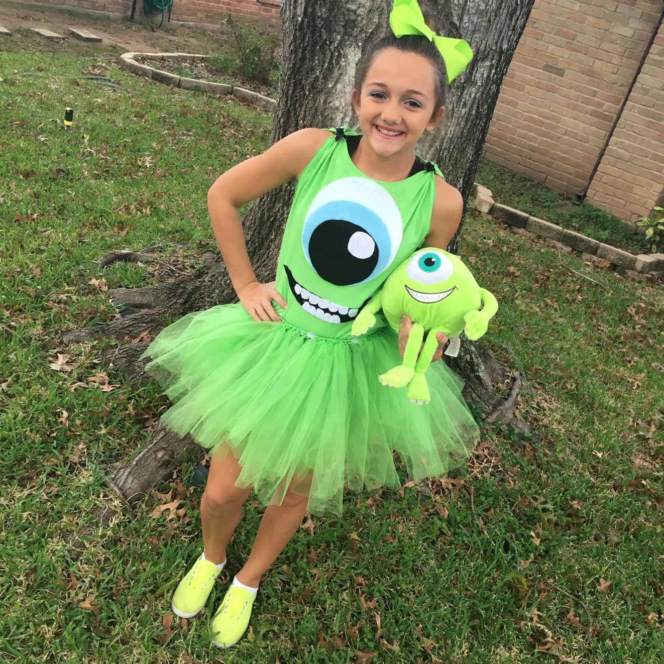 DIY Toddler Monster Costume
 Our own Monsters Inc costume for Halloween … in 2019