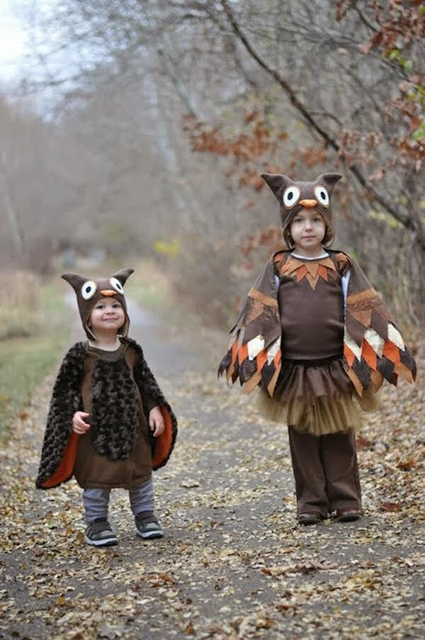 DIY Toddler Owl Costume
 Sweet and funny toddler Halloween costumes – cool ideas