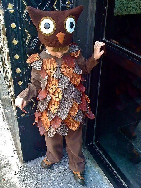DIY Toddler Owl Costume
 Brown Homemade Owl Costume CostumeModels