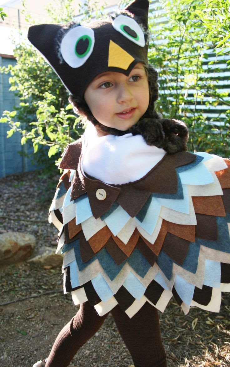 DIY Toddler Owl Costume
 owl costumes Owl Costume Ideas Costumes