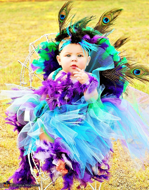 DIY Toddler Peacock Costume
 Diy Baby Peacock Costume