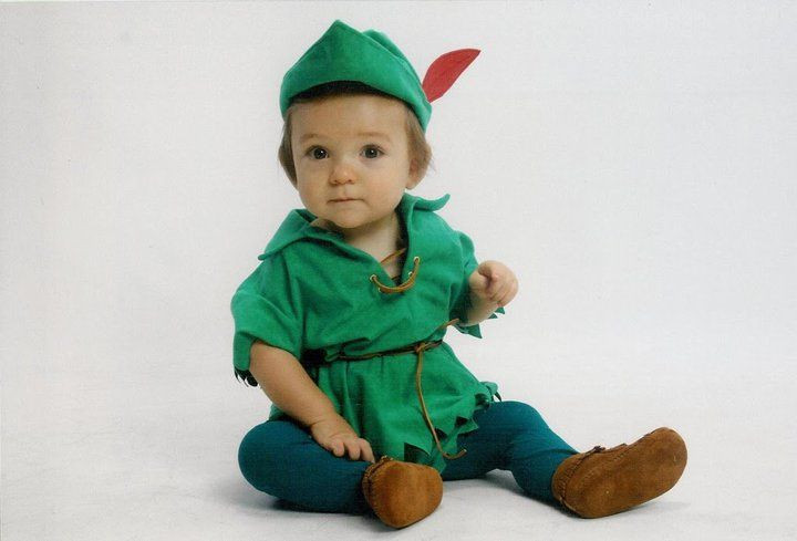 DIY Toddler Peter Pan Costume
 baby peter pan costume Google Search
