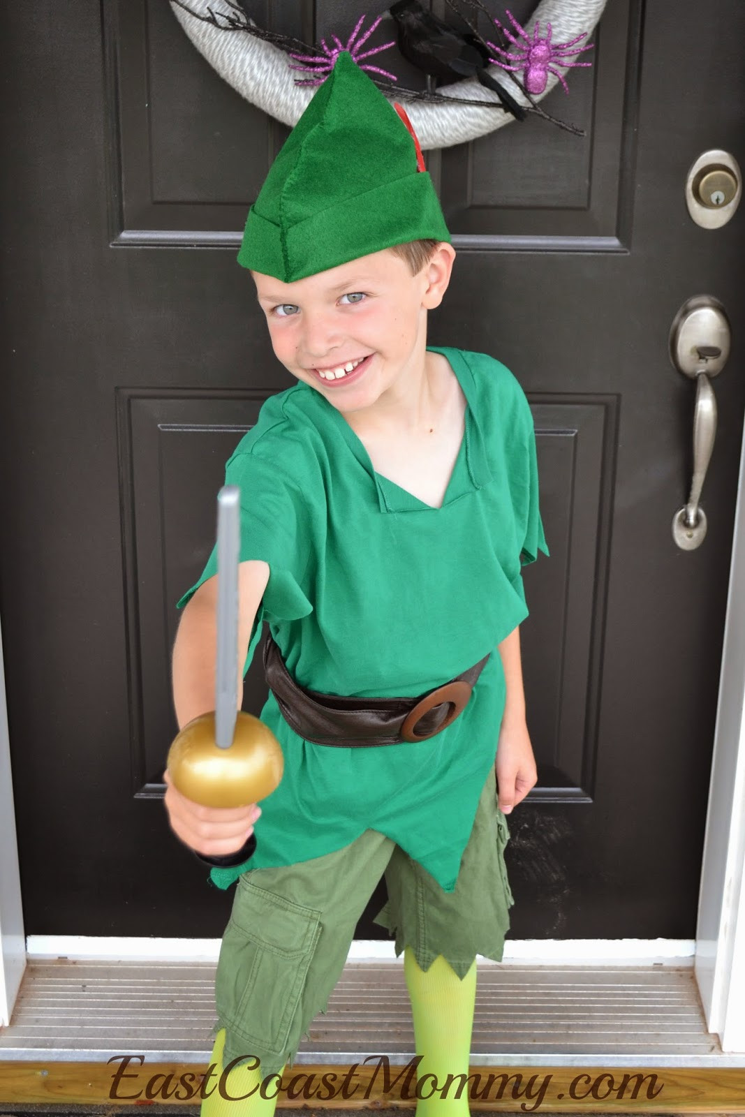 DIY Toddler Peter Pan Costume
 East Coast Mommy DIY Costumes Made from Old T Shirts