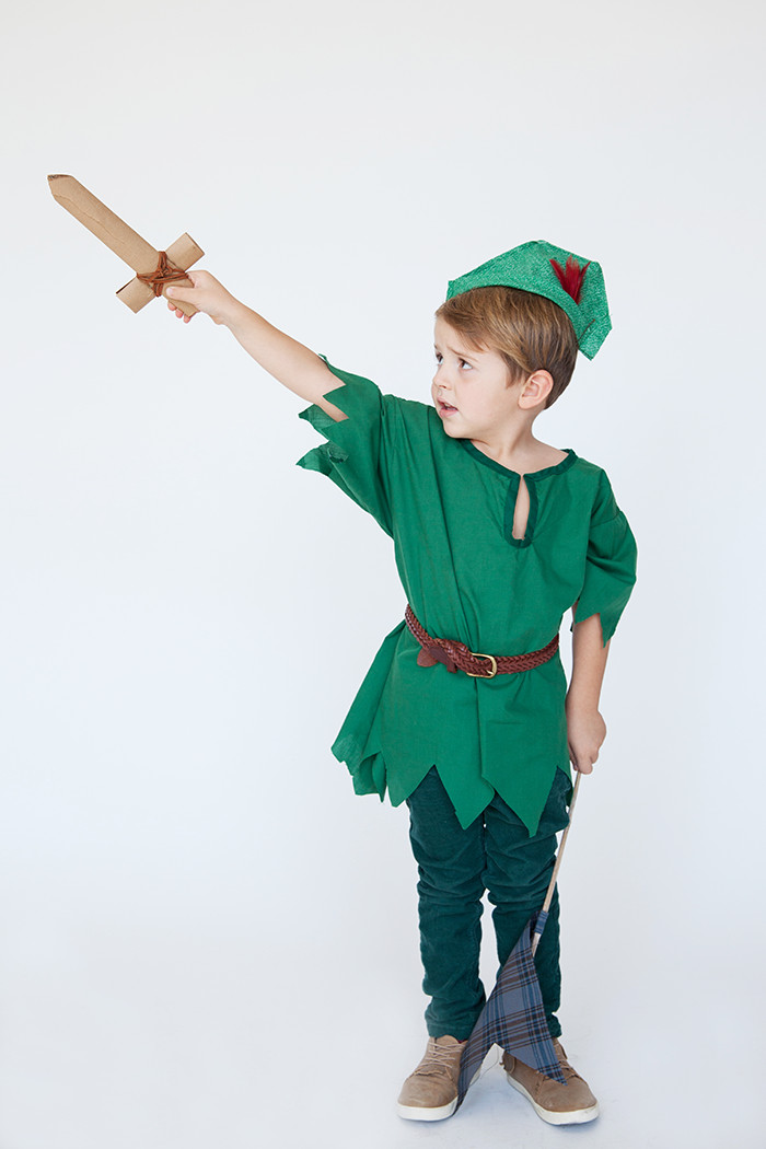 DIY Toddler Peter Pan Costume
 Halloween Family Costumes Peter Pan Say Yes