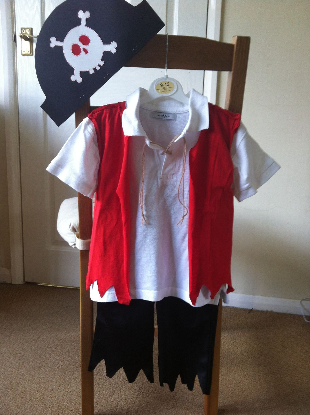 DIY Toddler Pirate Costume
 Pin by Tracy Cleveland on Kid stuff