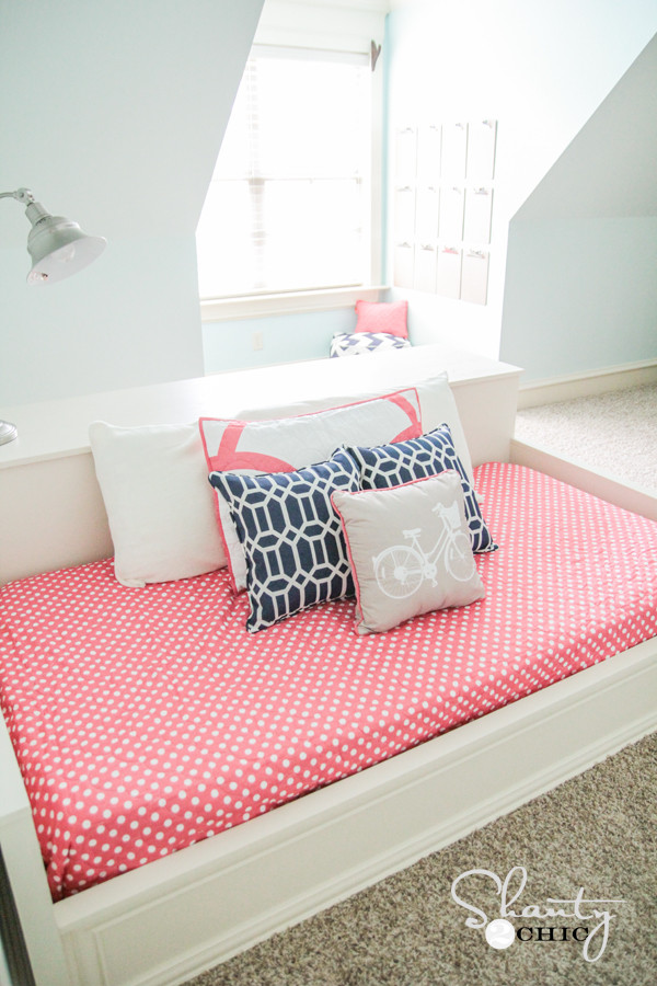 DIY Toddler Platform Bed
 DIY Platform Dresser Bed Shanty 2 Chic