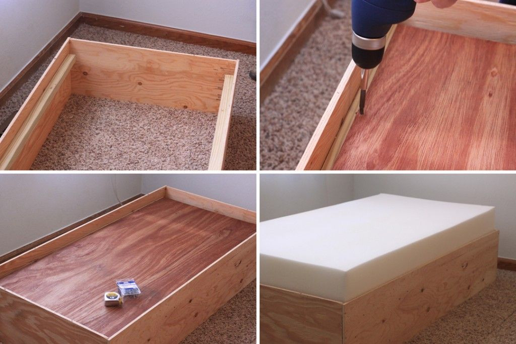 DIY Toddler Platform Bed
 Build Two Toddler Beds for $75 DIY Kids Bed Ideas