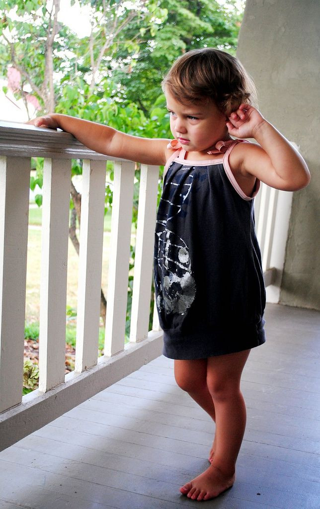 DIY Toddler T Shirt Dress
 DIY refashion tshirt into toddler dress This could work