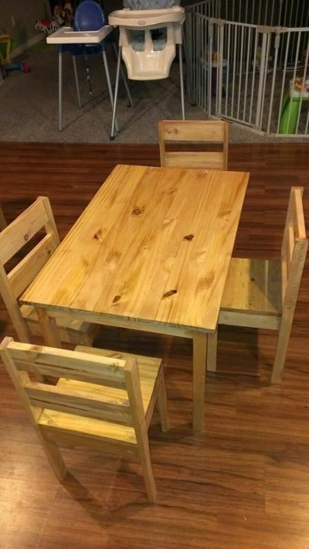 DIY Toddler Table And Chairs
 Childrens table and chairs