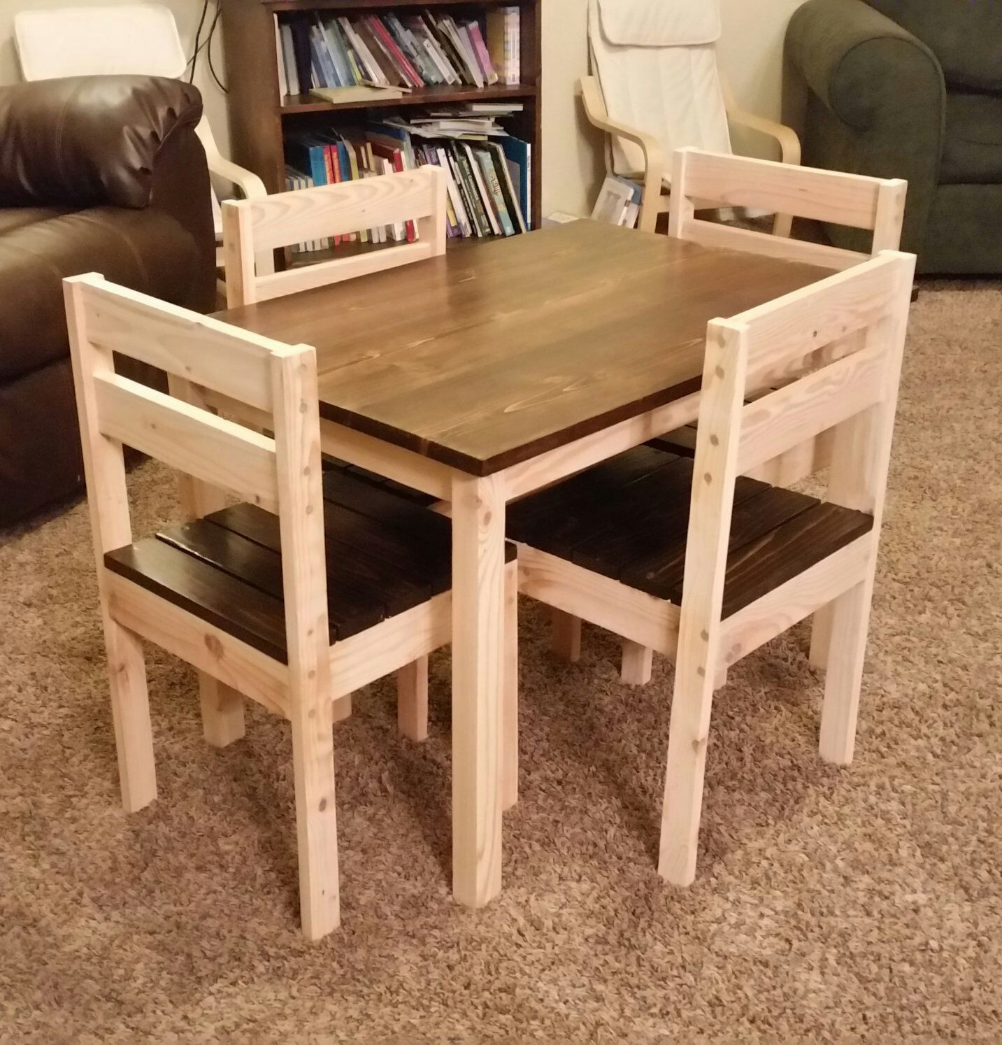 DIY Toddler Table And Chairs
 Kids table and chairs