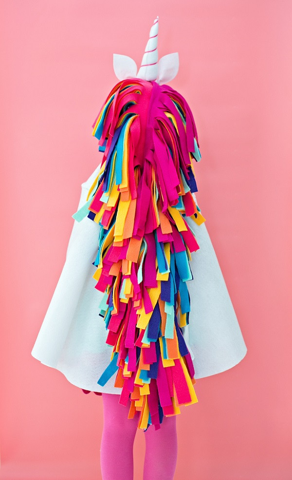DIY Toddler Unicorn Costume
 Tutorial No sew rainbow unicorn costume – Sewing