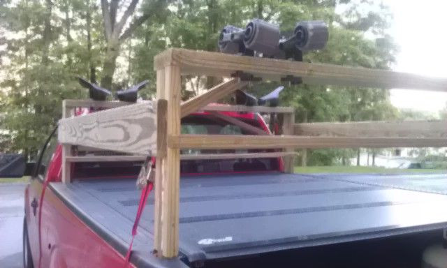 DIY Truck Kayak Rack
 DIY Kayak Rack for Pickup