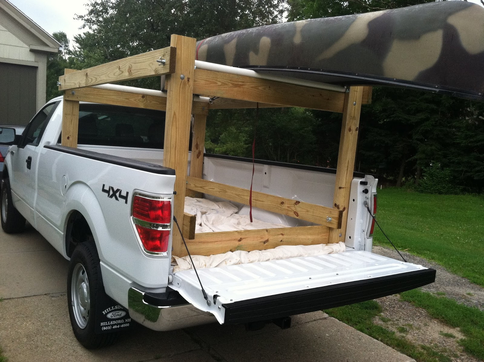 DIY Truck Kayak Rack
 The Journal of Hairy Chested Adventism
