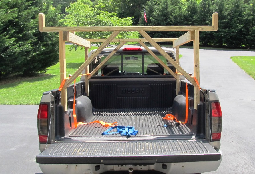 DIY Truck Kayak Rack
 MBOAT Diy kayak rack for pickup