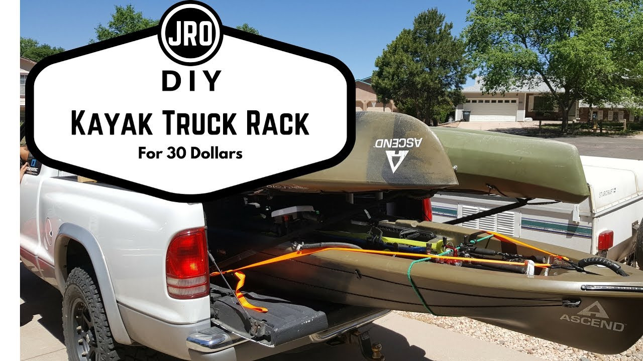 DIY Truck Kayak Rack
 DIY Kayak Fishing Truck Rack