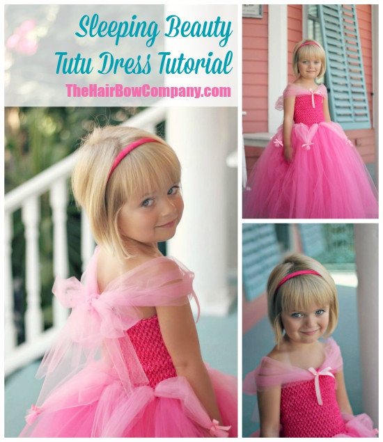 DIY Tutu Dress For Toddler
 Sleeping Beauty Tutu Dress The Hair Bow pany