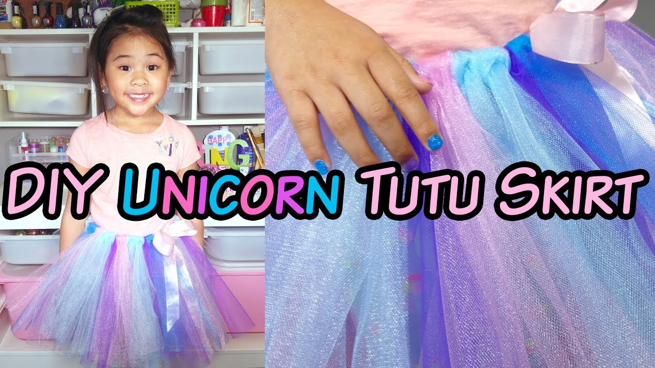 DIY Tutu Skirt For Baby
 DIY No Sew Tutu Skirt DIY Unicorn Tutu Skirt
