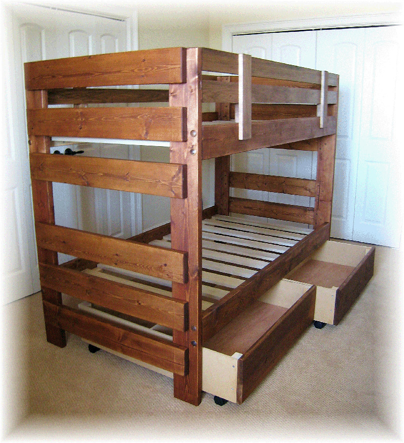 DIY Twin Bed Plans
 Twin Loft Bed Plans