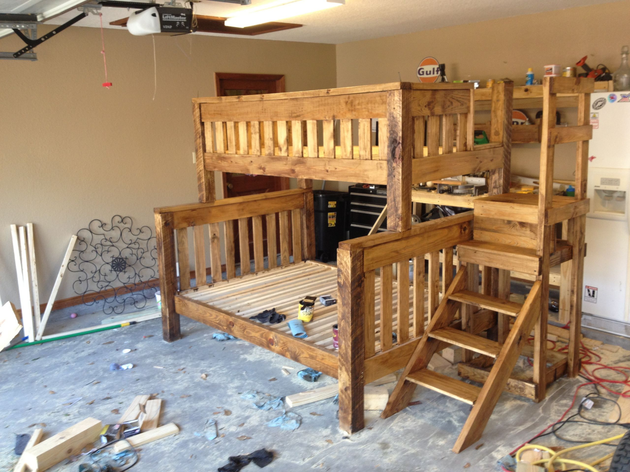 DIY Twin Loft Bed Plans
 Bunk Bed Plans Full Over Queen PDF Woodworking