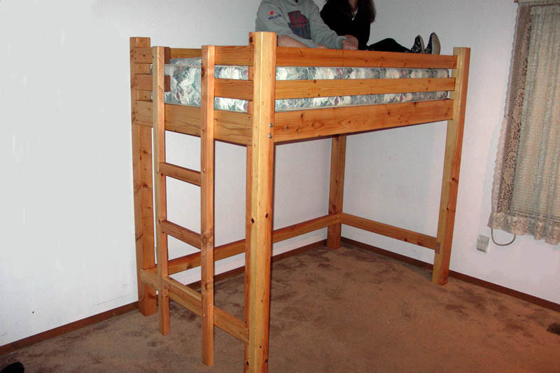 DIY Twin Loft Bed Plans
 Twin Loft Bed Plans