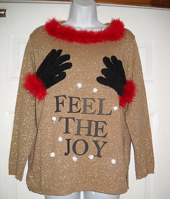 DIY Ugly Christmas Sweater Pinterest
 26 Easy DIY Ugly Christmas Sweater Ideas Snappy