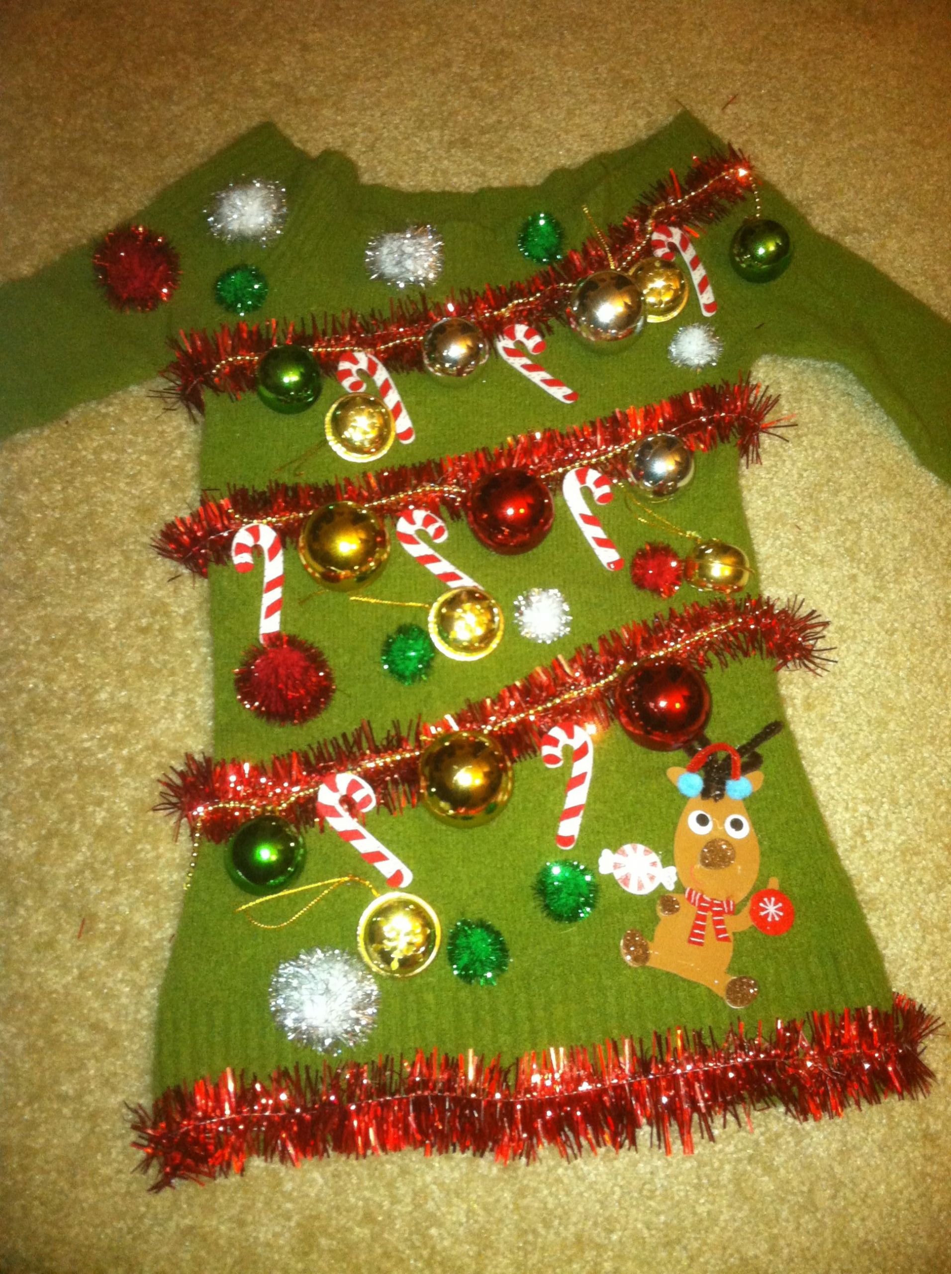 DIY Ugly Christmas Sweater Pinterest
 26 DIY Ugly Christmas Sweaters That Prove You re Awesome