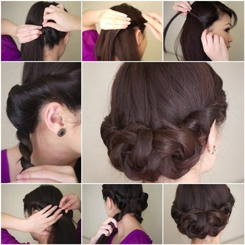 DIY Up Do Hairstyles
 DIY Simple and Awesome Twisted Updo Hairstyle