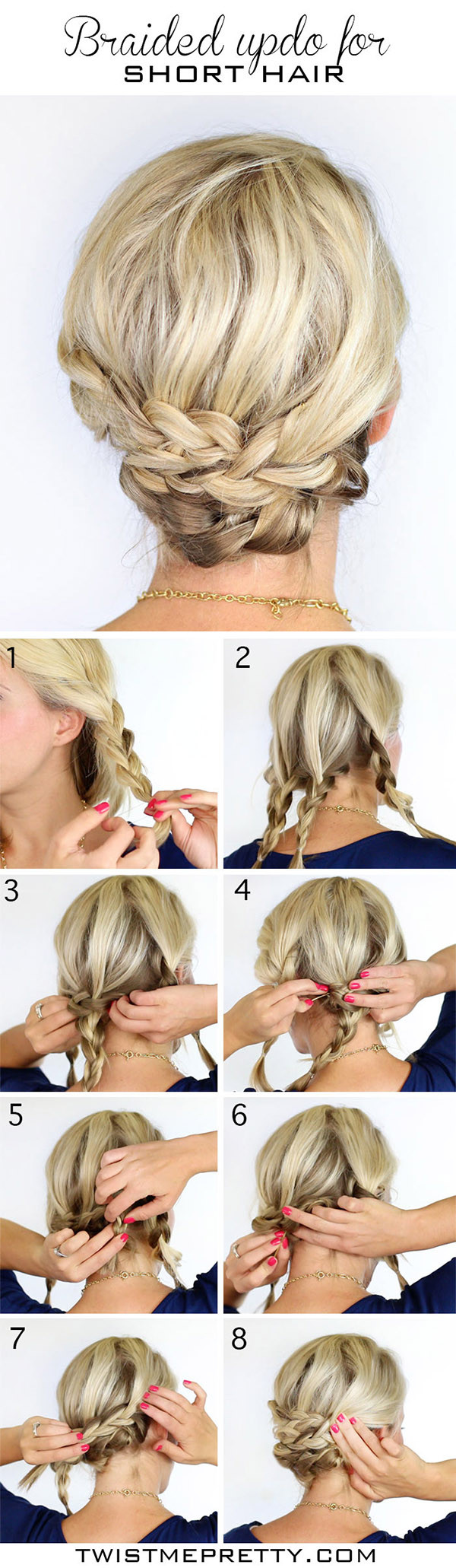 DIY Up Do Hairstyles
 20 DIY Wedding Hairstyles With Tutorials To Try Your Own