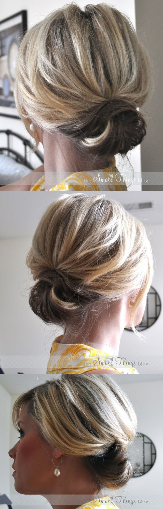 DIY Up Do Hairstyles
 The Chic Updo ♥ DIY Hairstyles ♥