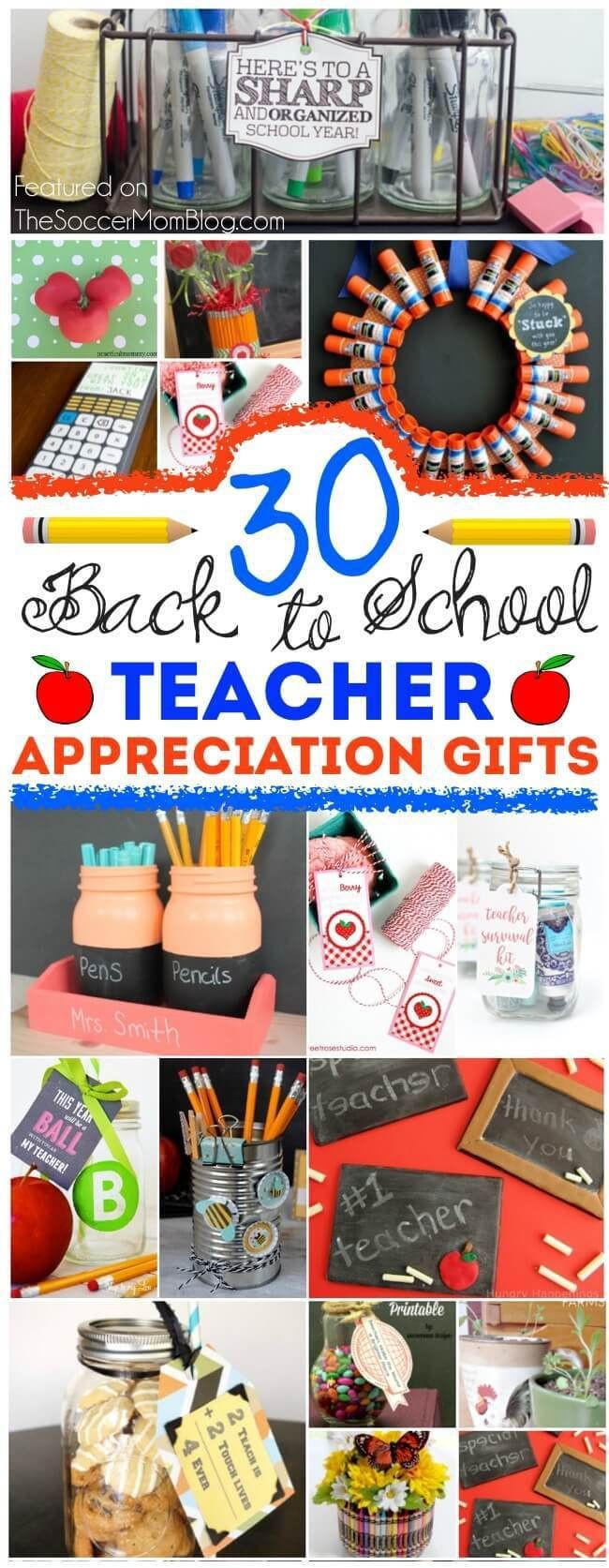DIY Useful Gifts
 30 Useful Kid Made Teacher Appreciation Gifts