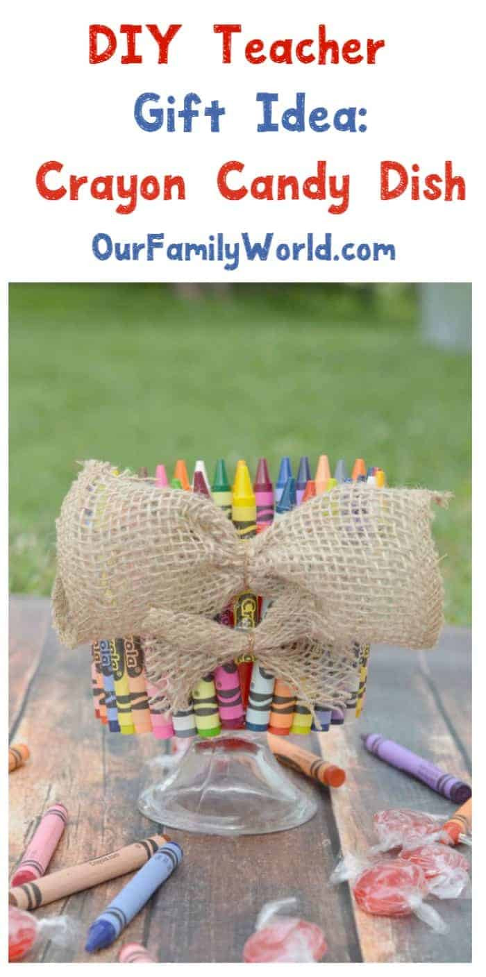 DIY Useful Gifts
 Cute & Useful DIY Crayon Candy Dish Teacher Gift Idea