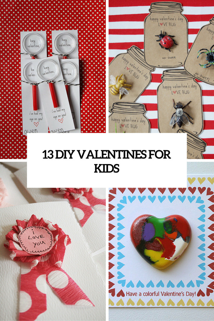 DIY Valentine Cards Kids
 13 Creative DIY Valentine’s Day Cards For Kids Shelterness