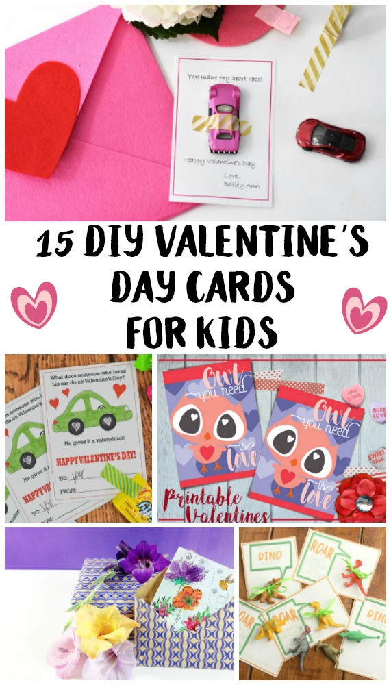 DIY Valentine Cards Kids
 15 DIY Valentine s Day Cards For Kids Not Quite Susie