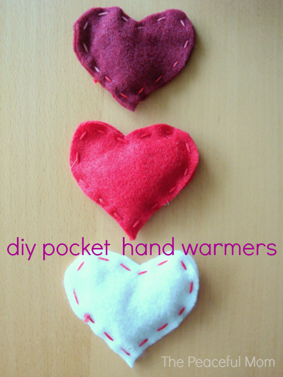 DIY Valentine Gift For Mom
 Valentine Craft DIY Pocket Hand Warmers The Peaceful Mom