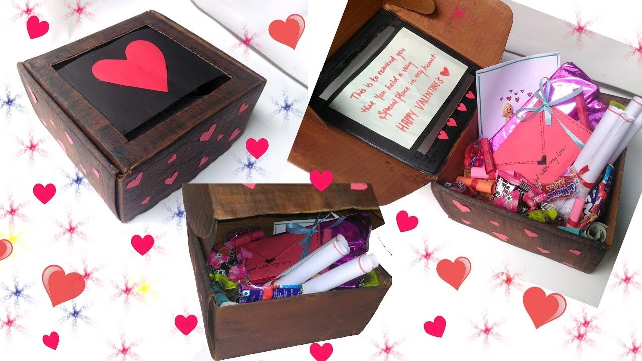 Diy Valentine Gift Ideas For Him
 CUTE VALENTINE S DAY BOX DIY t for Him & Her ️ ️