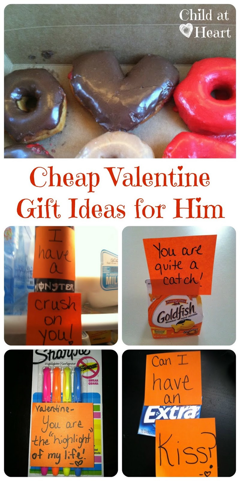 Diy Valentine Gift Ideas For Him
 Cheap Valentine Gift Ideas for Him Child at Heart Blog
