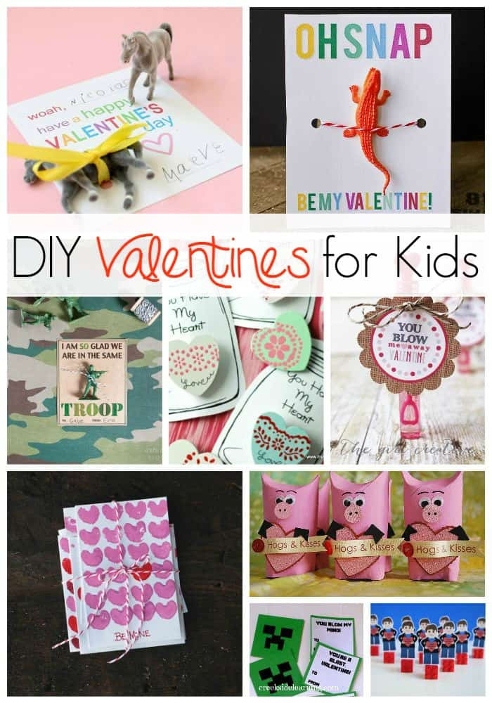 DIY Valentines Cards Kids
 DIY Valentines for kids to make and give