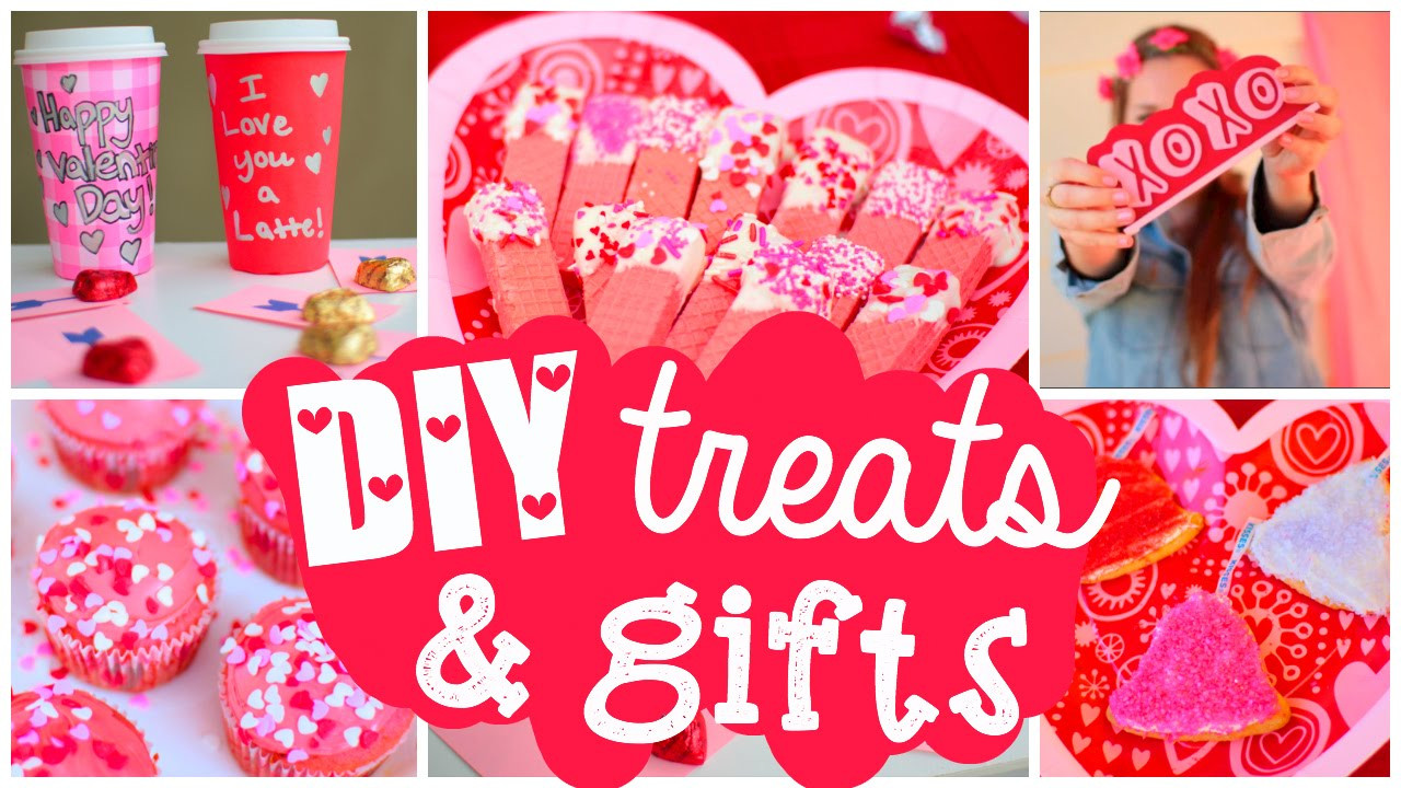 Diy Valentines Gift Ideas
 DIY Valentine s Day Treats & Gifts ♡ Cute Easy Ideas