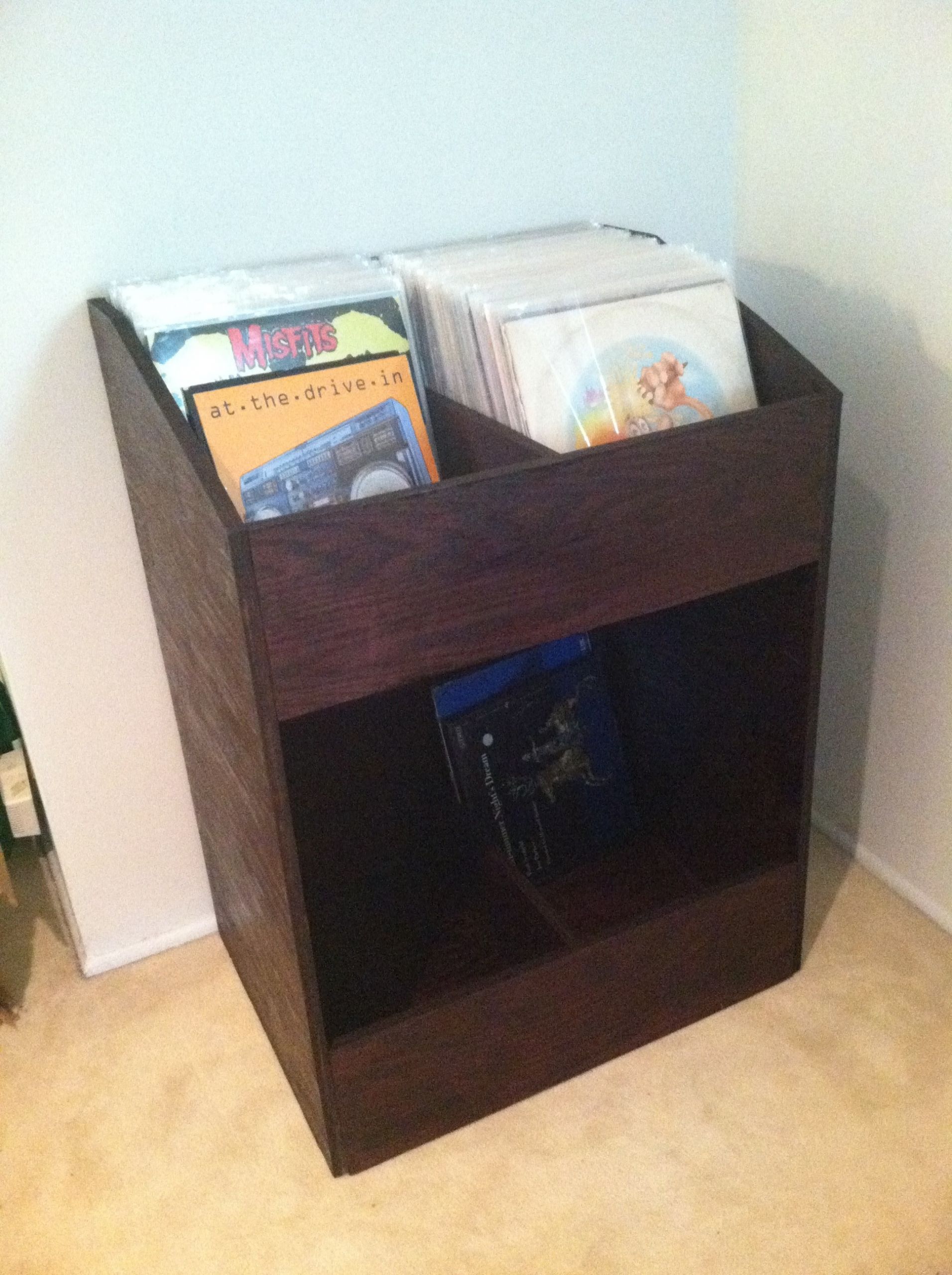 DIY Vinyl Record Storage Plans
 I Built A Vinyl Record Shelf JohnVantine