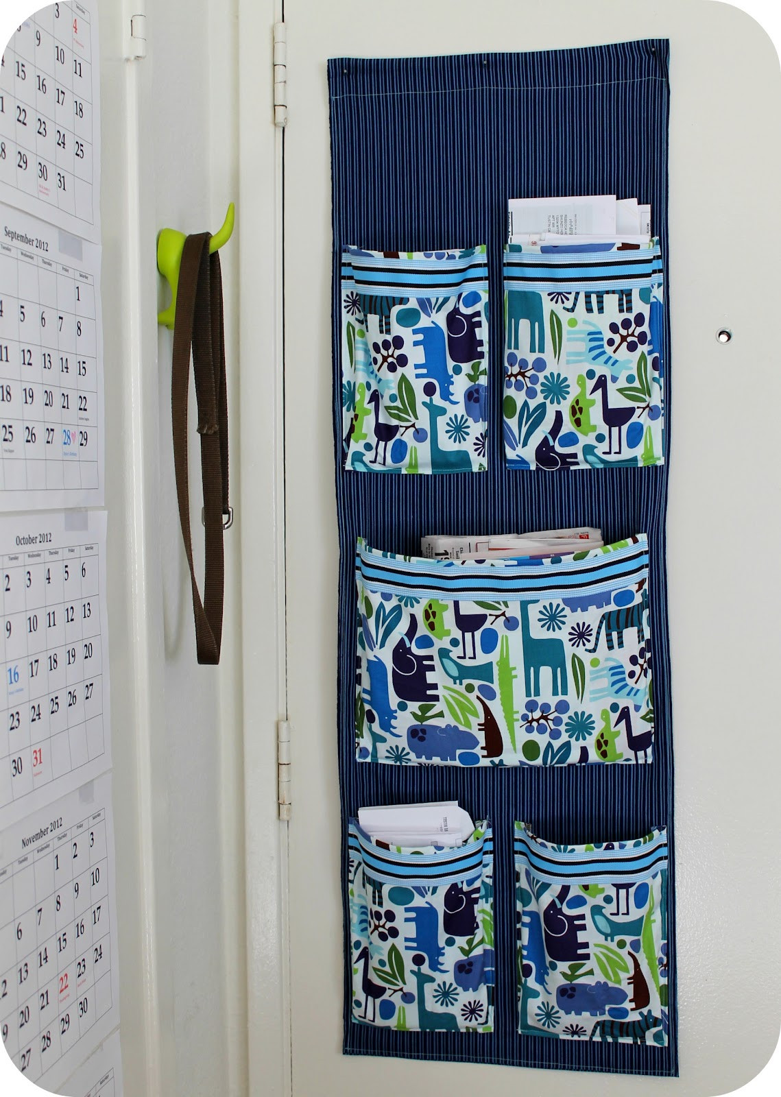 DIY Wall Organizer
 DiY Project Sew a Fabric Mail Organizer for the Wall