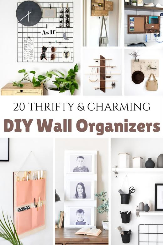 DIY Wall Organizer
 DIY Wall Organizers