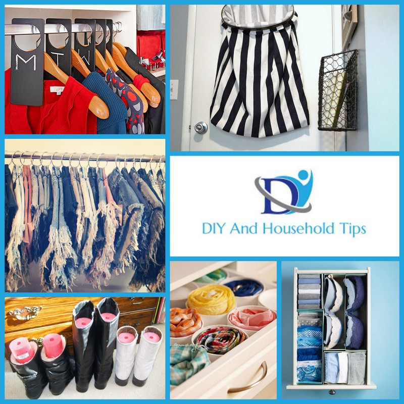DIY Ways To Organize Your Closet
 DIY And Household Tips 20 Genius Ways To Organize Your