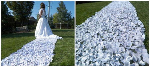 DIY Wedding Aisle Runner
 30 Easy Wedding Projects for DIY Brides Personal