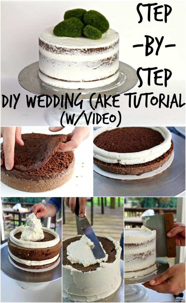 DIY Wedding Cake Recipe
 DIY Wedding Cake Tutorial Sweet Somethings