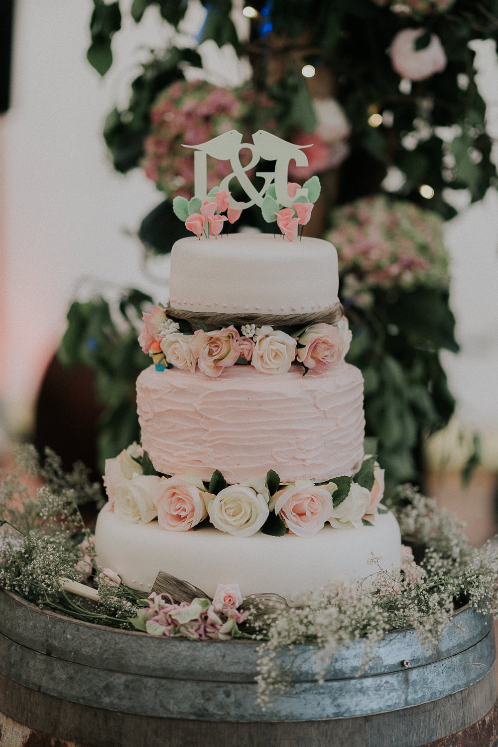 DIY Wedding Cake Recipe
 Outdoor DIY Marquee Wedding with Lace Sottero & Midgley Gown
