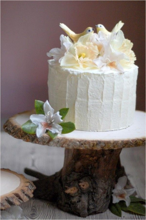 DIY Wedding Cake Stand
 DIY Rustic Wedding Cake Stand ce Wed